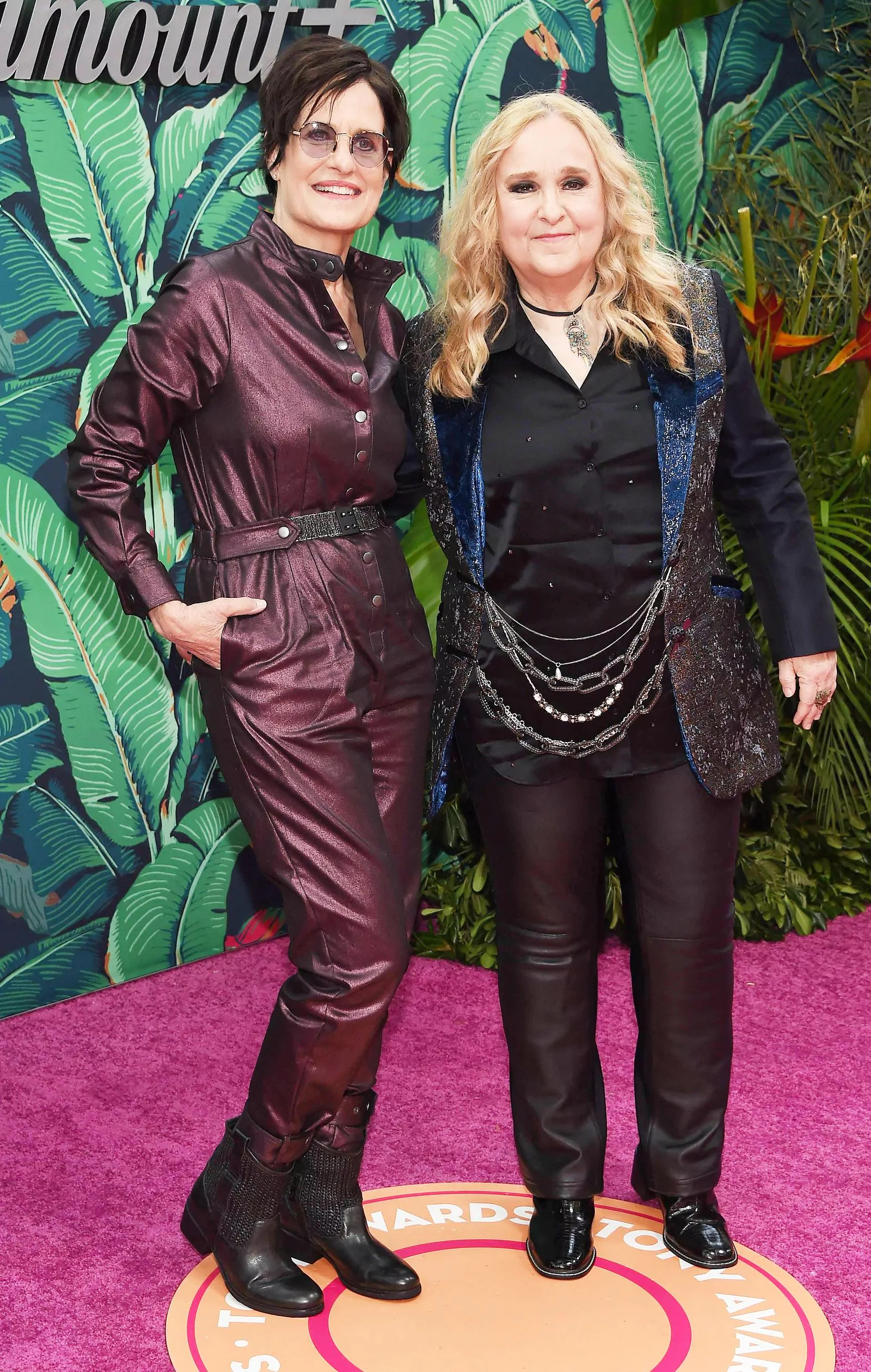 Melissa Etheridge with wife Linda Wallem at the 76th Tony Awards, June 11, 2023 Melissa Etheridge with wife Linda Wallem at the 76th Tony Awards in New York City on June 11, 2023.