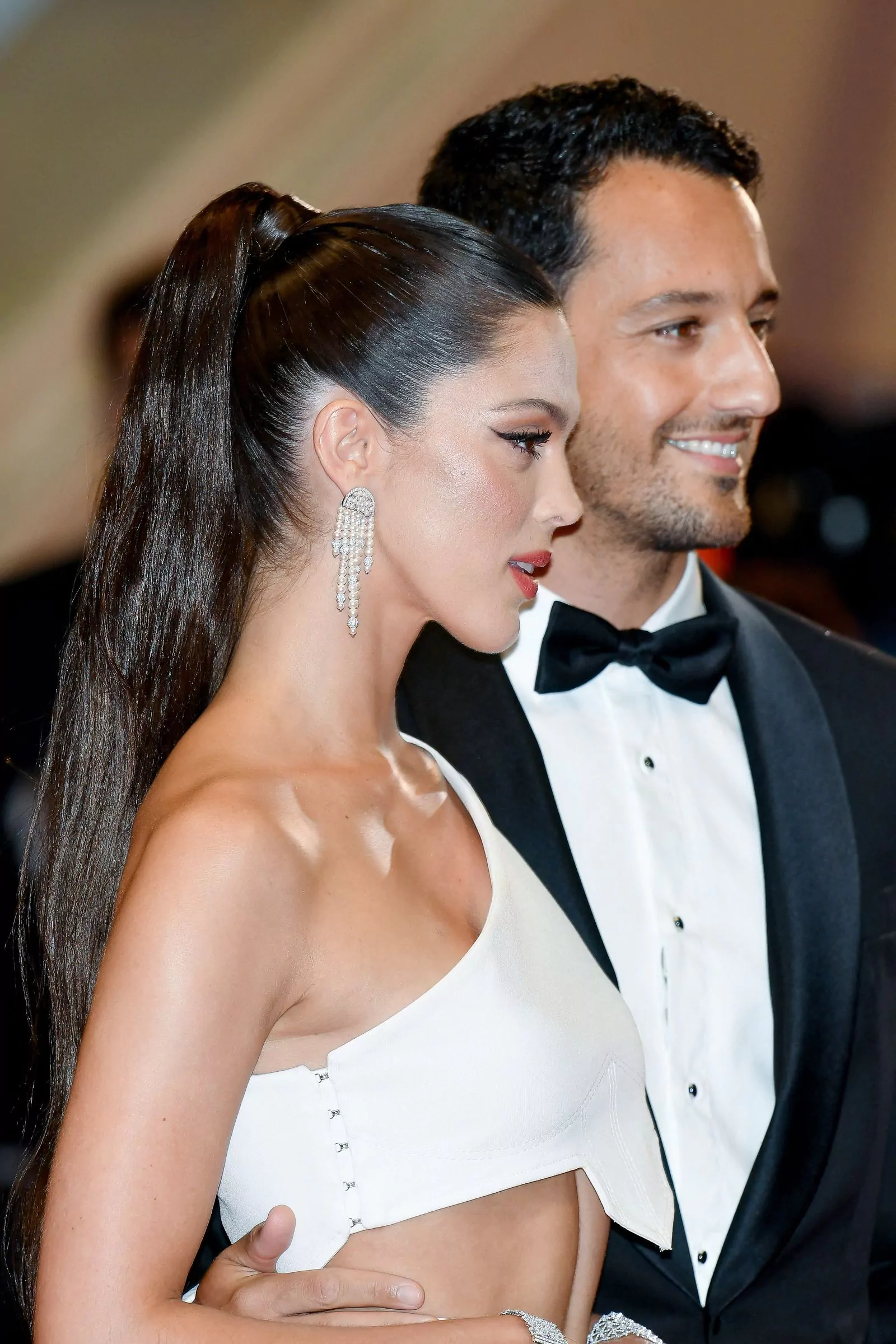 Iris Mittenaere and Diego El Glaoui at the premiere of the film “Monster” at the 76th Cannes Film Festival, photo 2 Iris Mittenaere and Diego El Glaoui at the premiere of the film “Monster” at the 76th Cannes Film Festival, May 17, 2023, photo 2