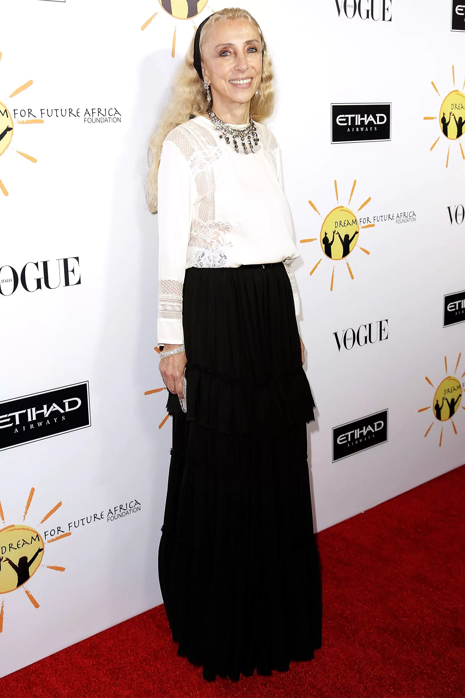 Franca Sozzani at Gelila & Wolfgang Puck's Dream for Future Africa Foundation event in Los Angeles, October 25, 2013, photo 1