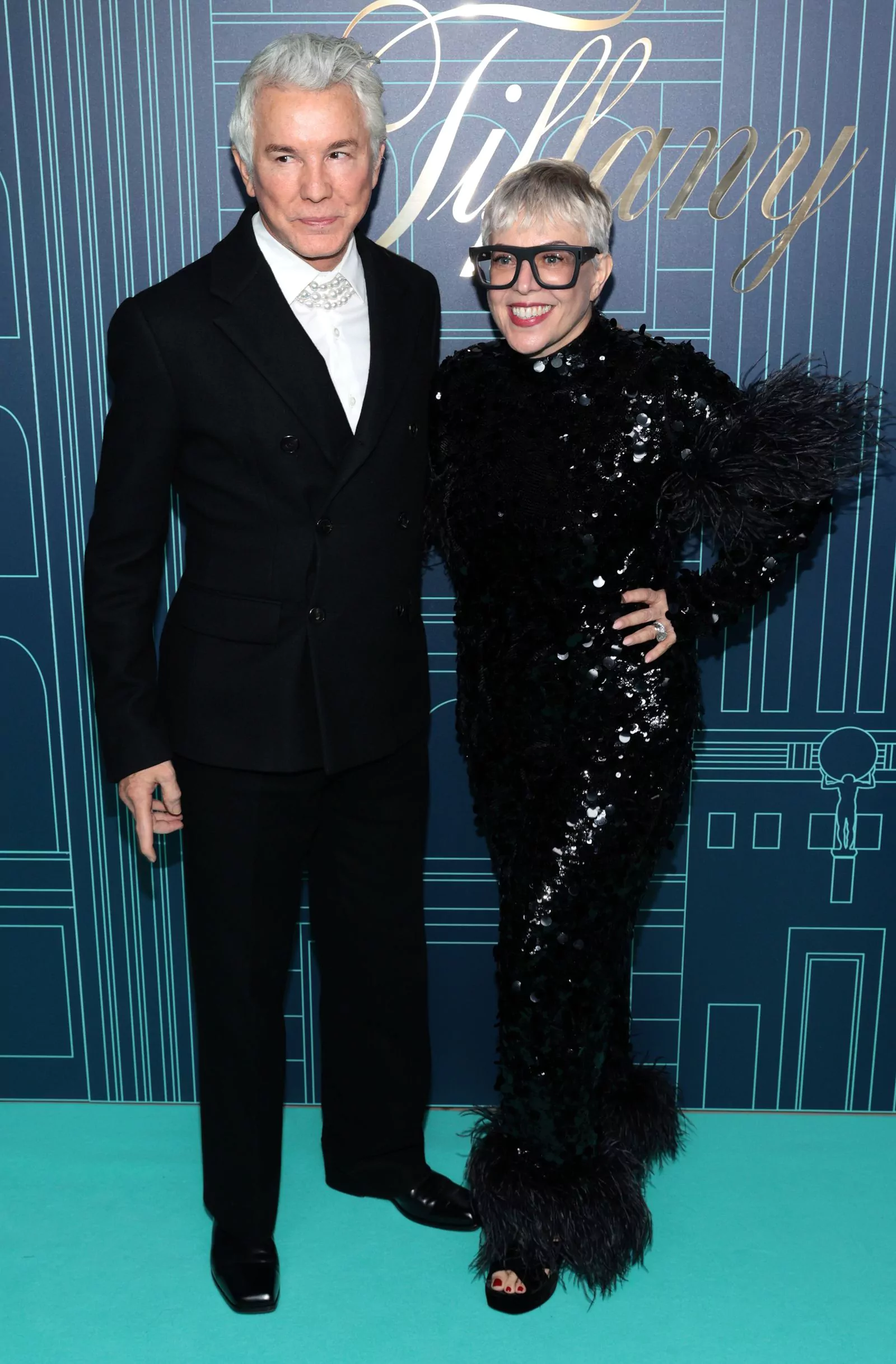 Baz Luhrmann and Catherine Martin celebrate the opening of the Tiffany & Co. flagship store.  in New York, April 27, 2023