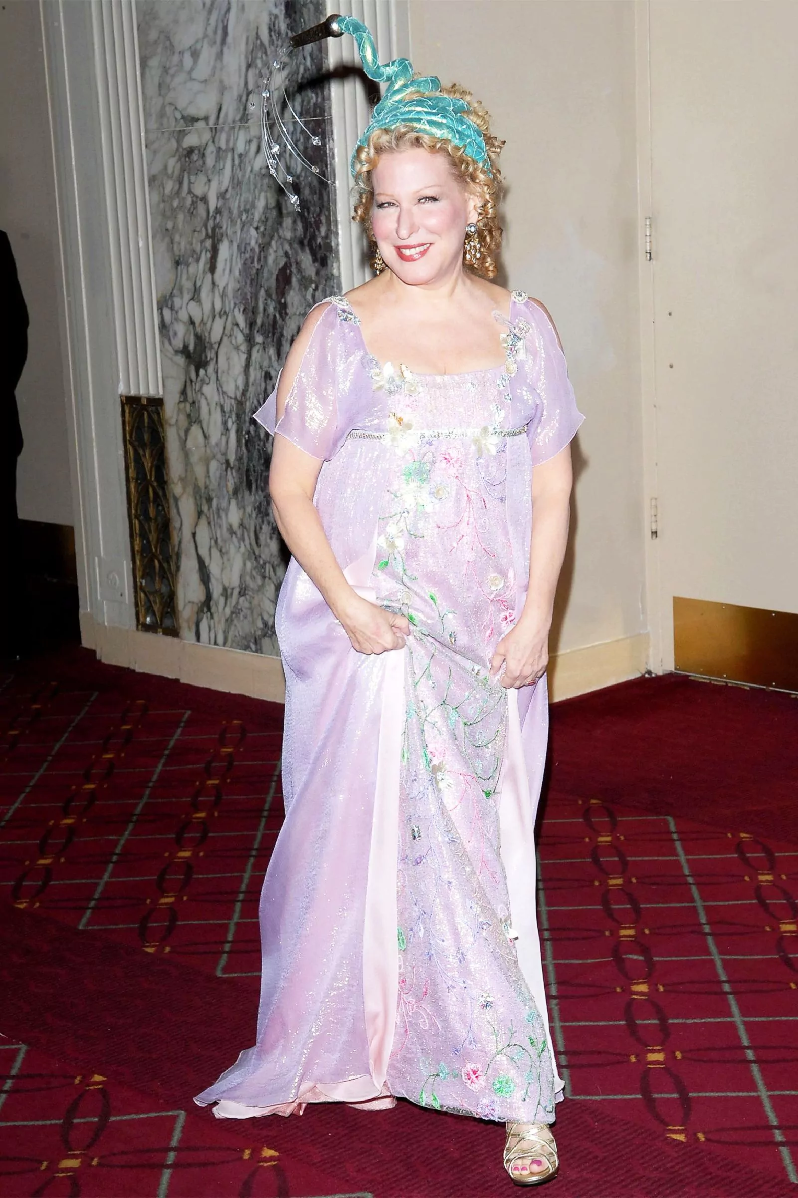 Bette Midler at the Halloween Ball in New York, October 31, 2006