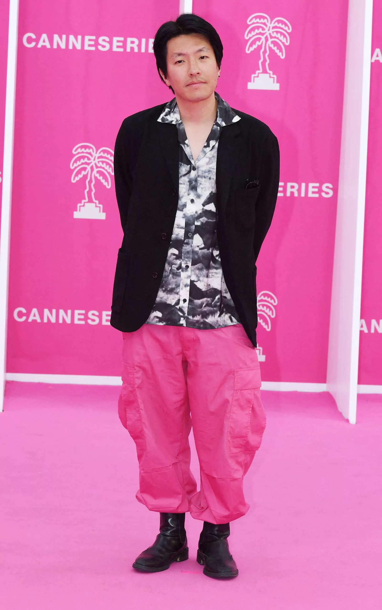 Jung Woo-sung at the 6th Canneseries 2023 International TV Festival in Cannes, April 14, 2023