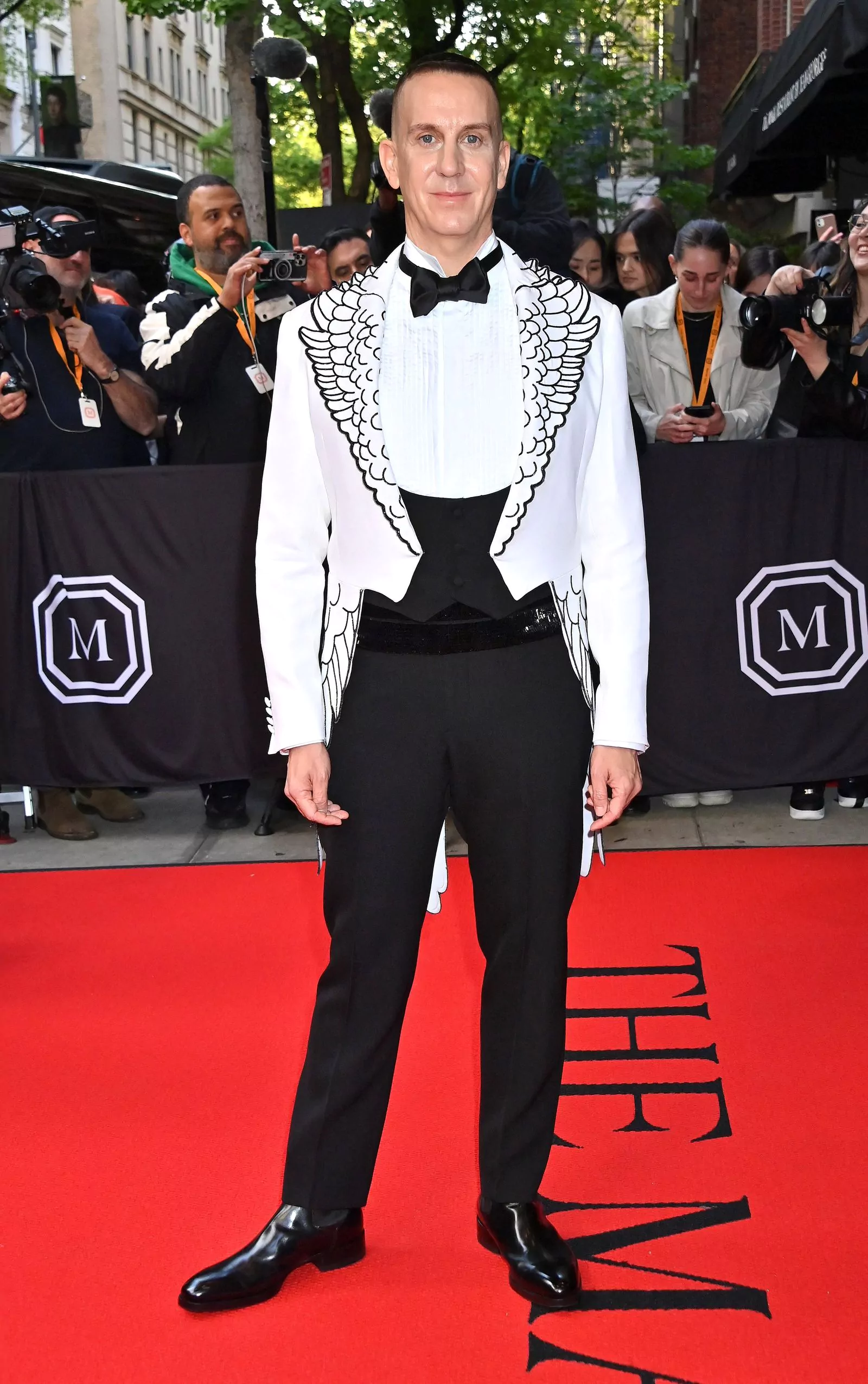 Jeremy Scott at the 2023 Met Gala, May 1, 2023 Jeremy Scott leaves The Mark Hotel before attending the Costume Institute Ball, May 1, 2023.