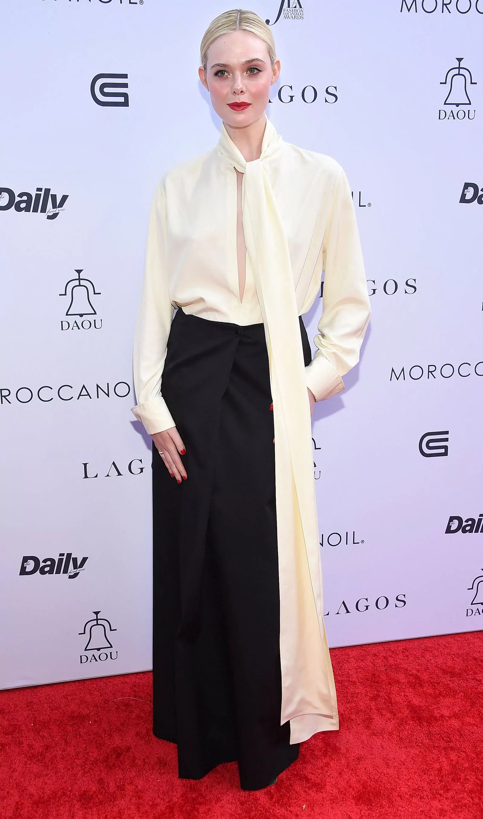 Elle Fanning at The Daily's Fashion LA Awards 2023 in Beverly Hills, April 23, 2023, photo 1