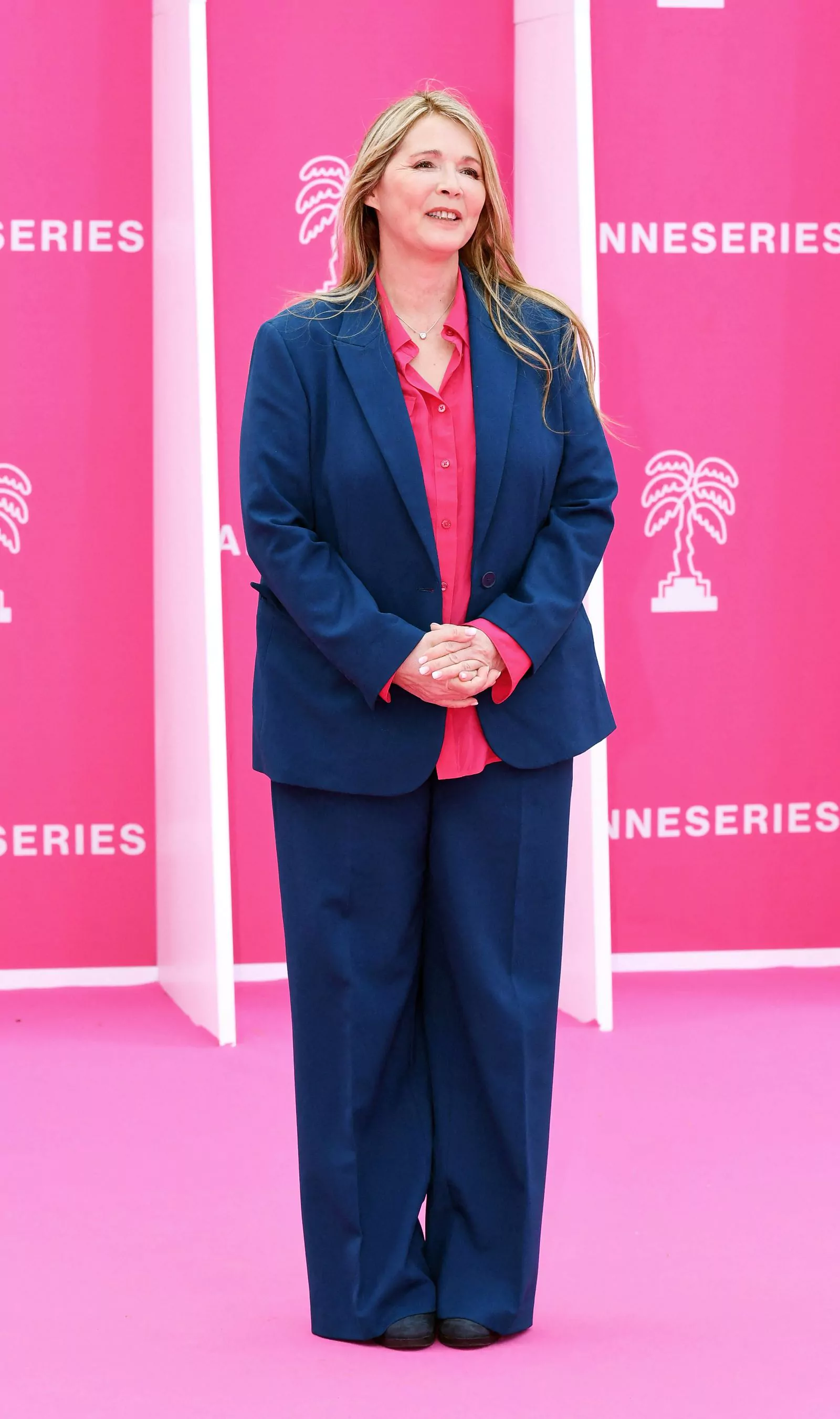 Hélène Rollet at the 6th International Festival of TV Series Canneseries 2023 in Cannes, April 14, 2023, photo 1