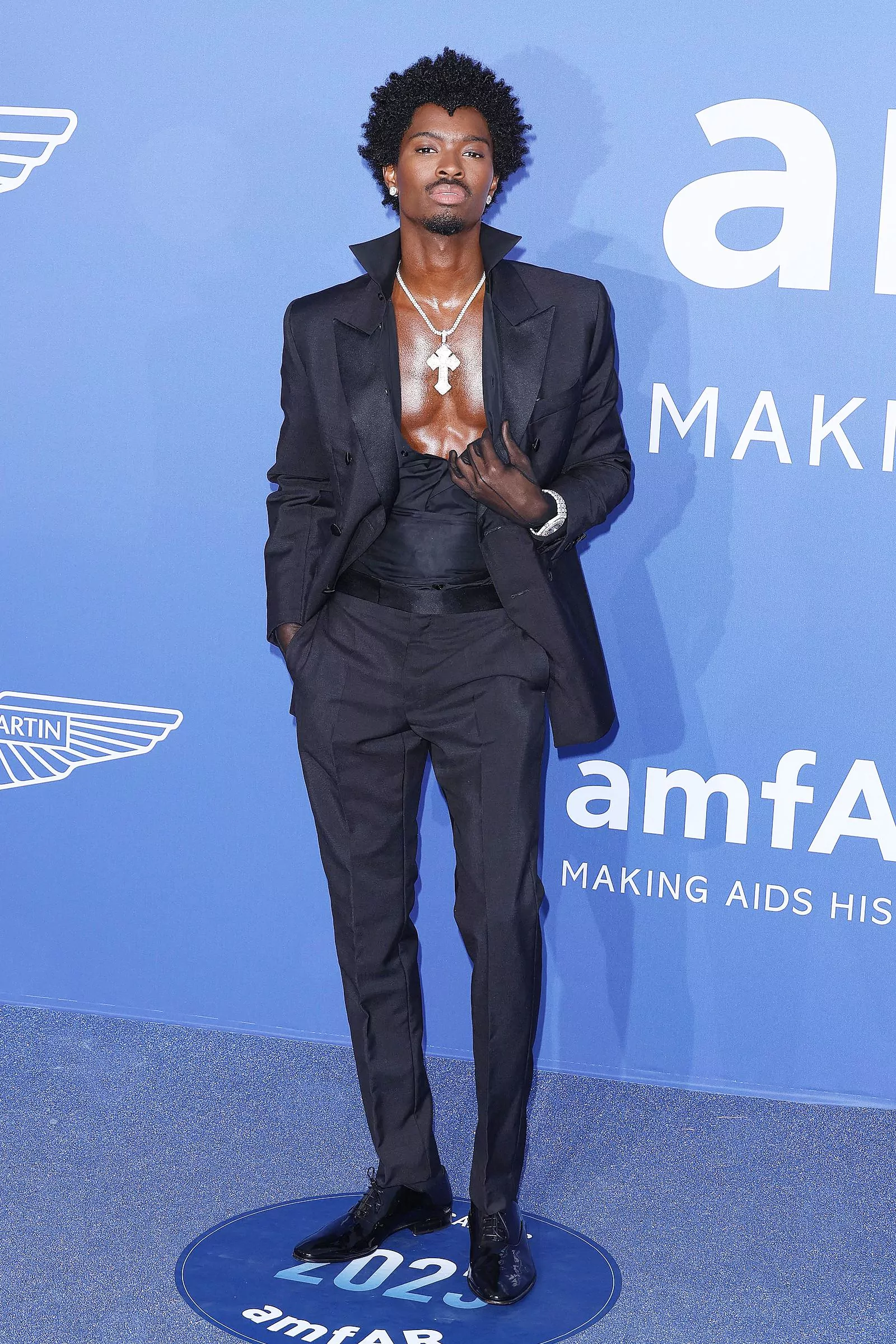 Elton Mason at the amfAR Gala, May 25, 2023 Elton Mason at the amfAR Gala Dinner in Cannes, May 25, 2023