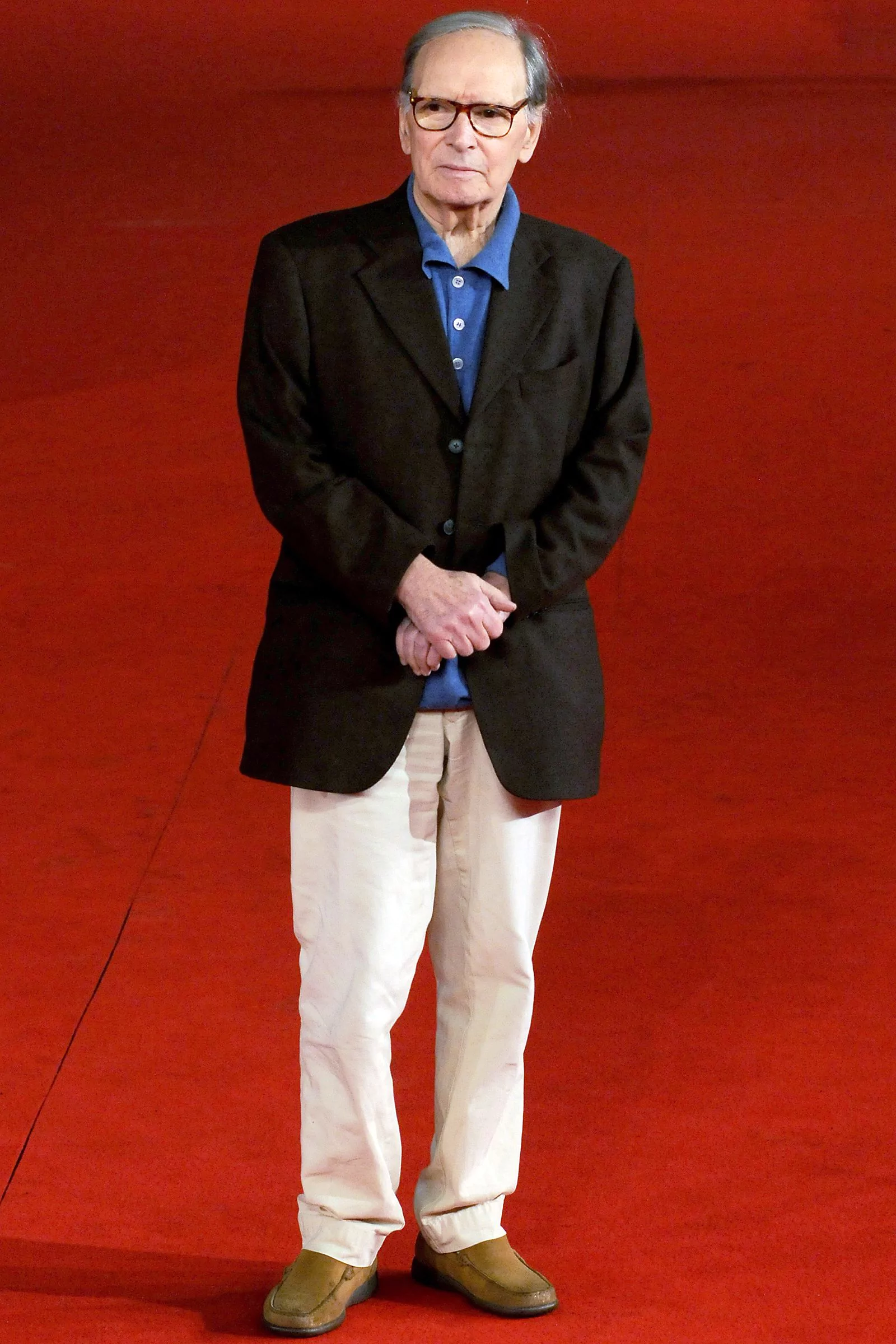 Ennio Morricone at the 6th Rome International Film Festival, October 31, 2011