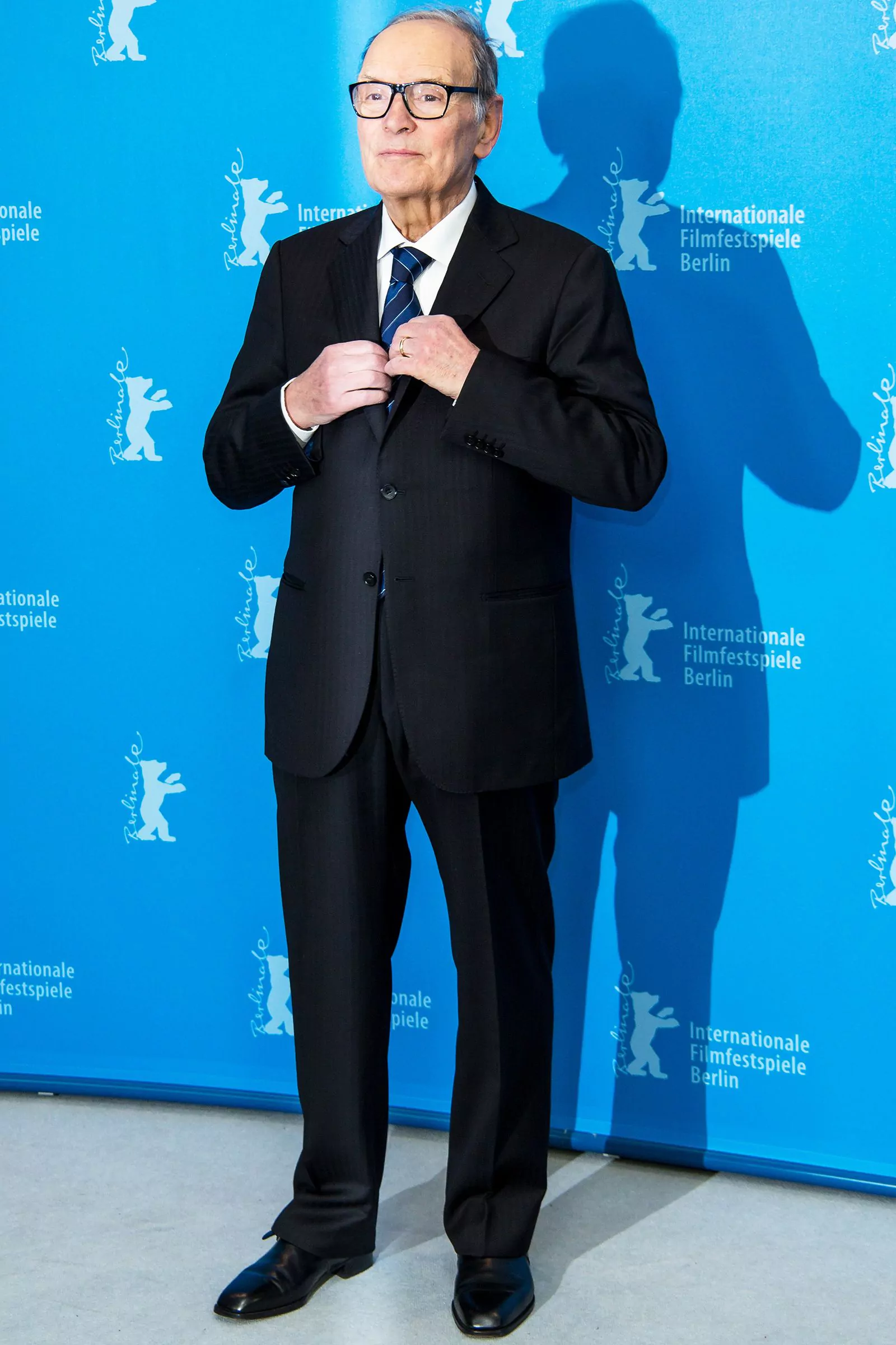 Ennio Morricone at the 63rd Berlin International Film Festival, February 12, 2013