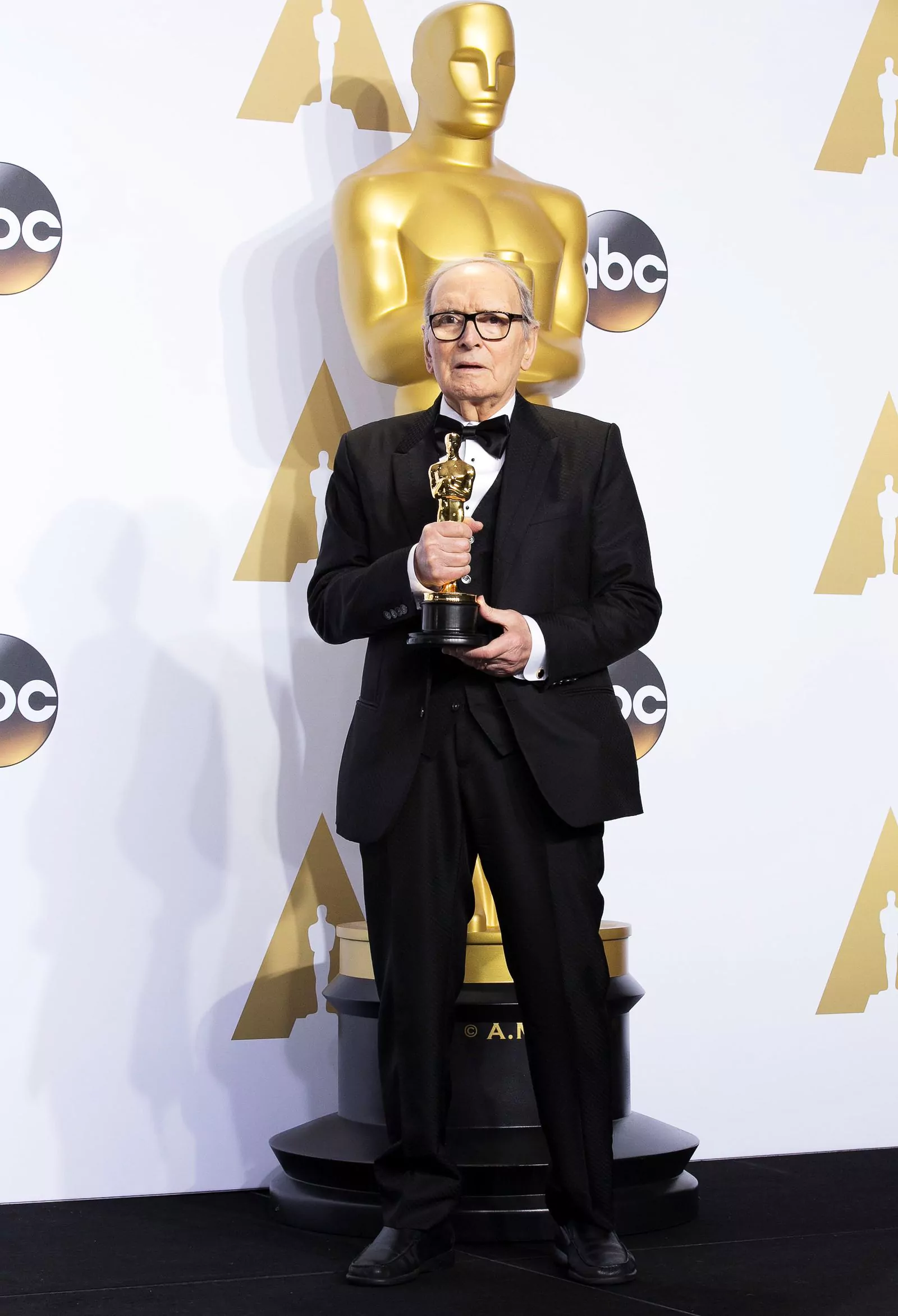 Ennio Morricone at the 88th Annual Academy Awards, February 28, 2016