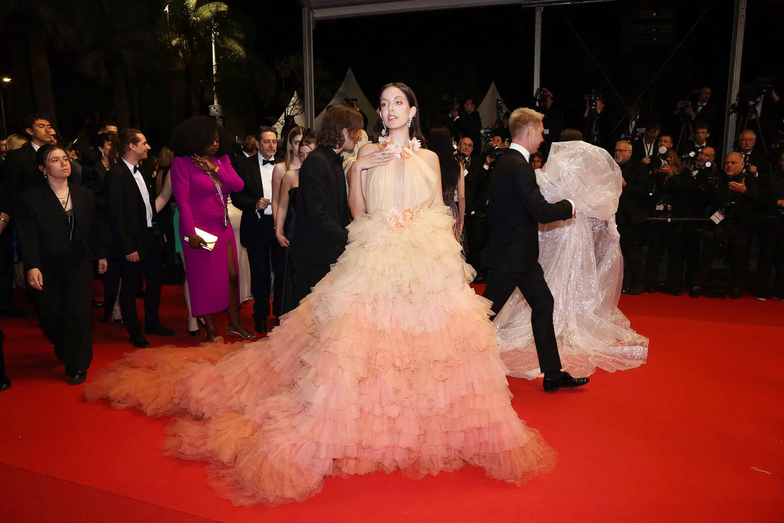 Guest at Guest at the premiere of the series