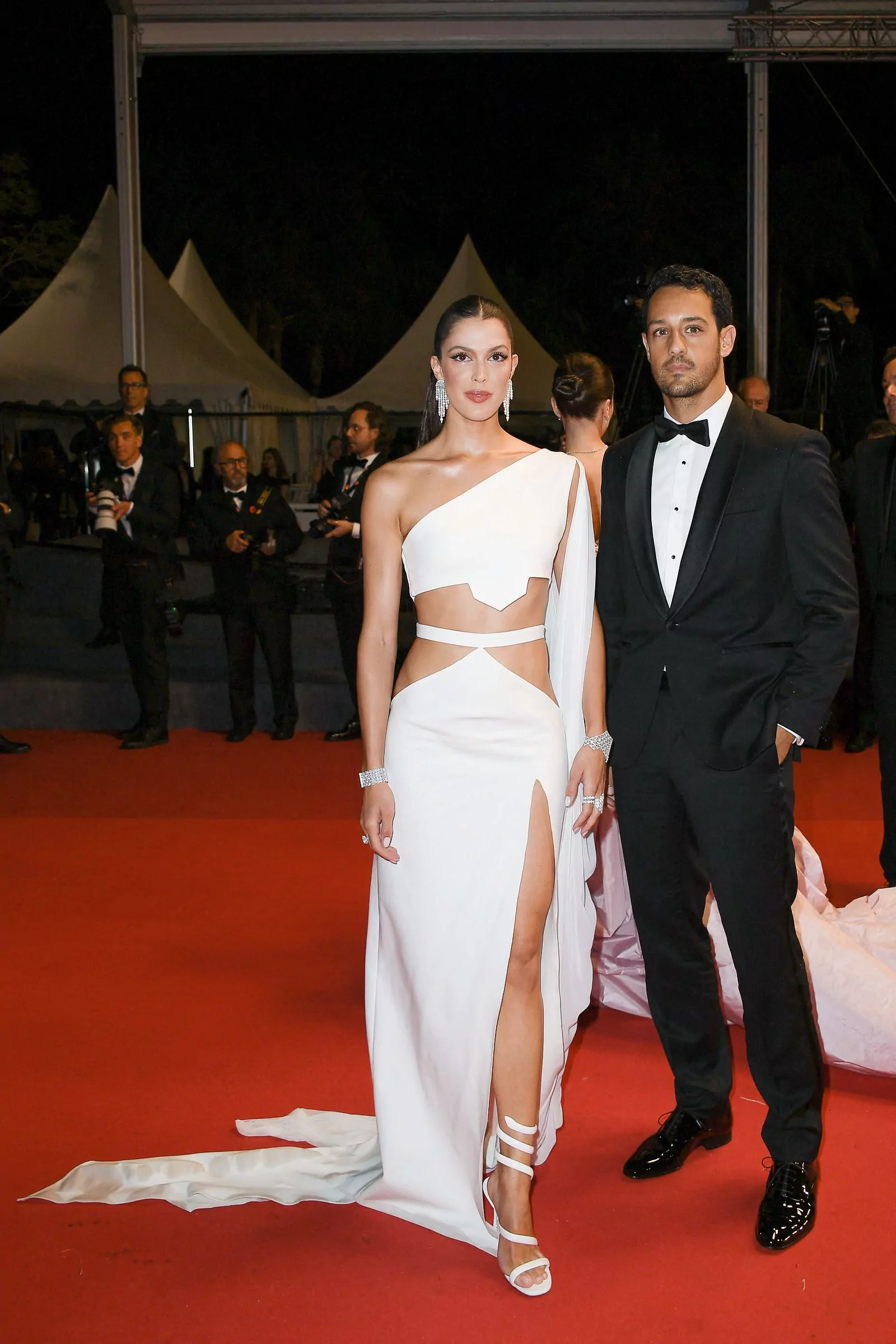 Iris Mittenaere and Diego El Glaoui at the premiere of the film “Monster” at the 76th Cannes Film Festival, photo 1 Iris Mittenaere and Diego El Glaoui at the premiere of the film “Monster” at the 76th Cannes Film Festival, May 17, 2023, photo 1