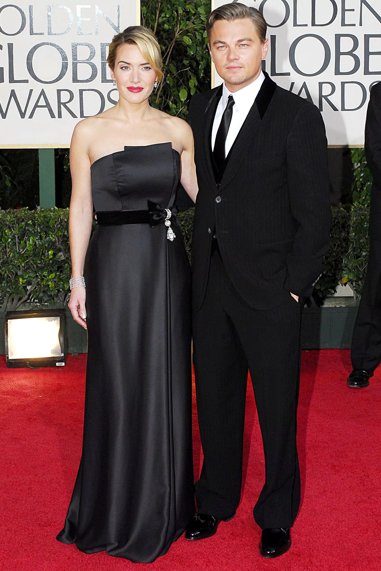 Kate Winslet and Leonardo DiCaprio at the 66th Annual Golden Globe Awards, January 11, 2009