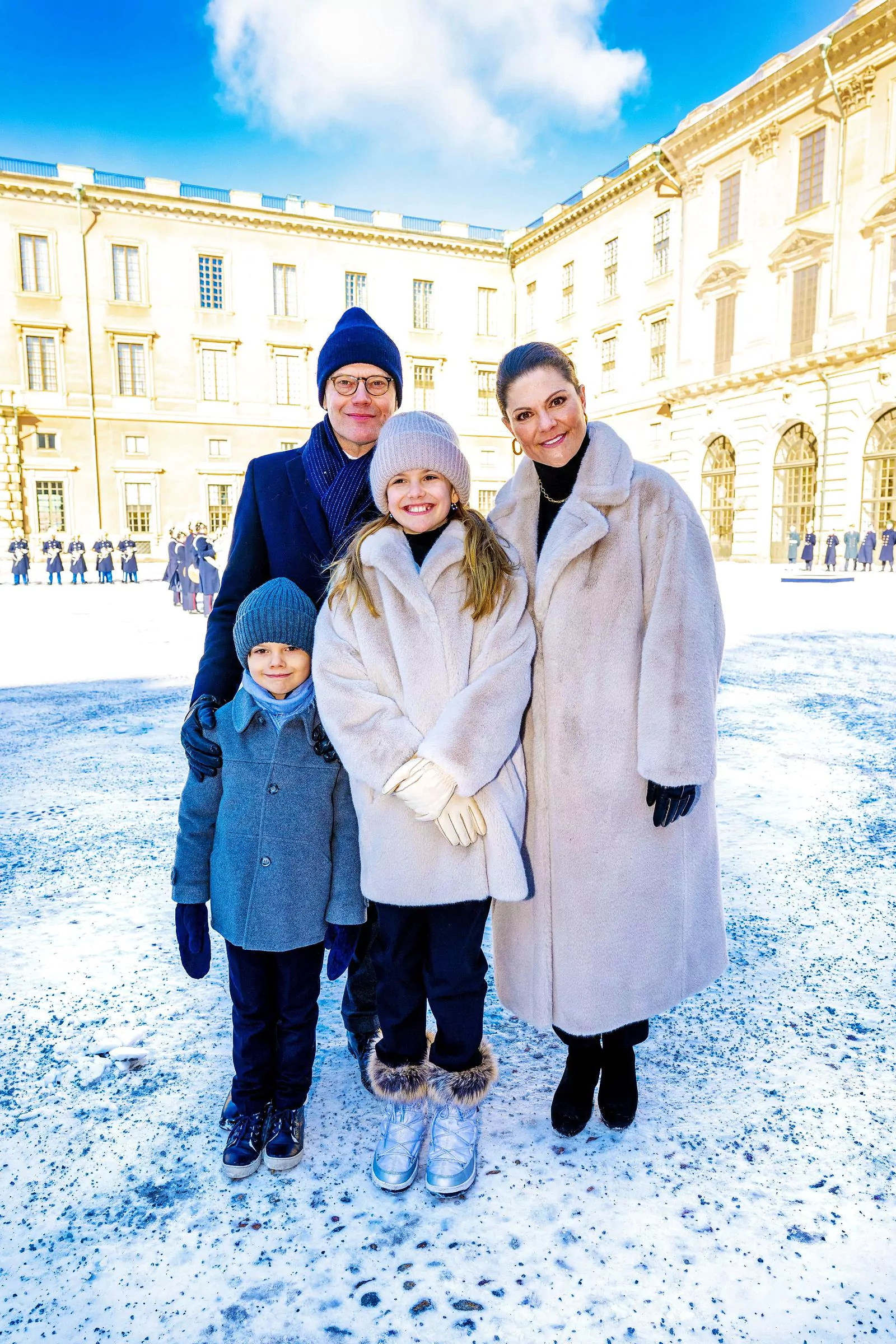Crown Princess Victoria, Prince Daniel, Princess Estelle and Prince Oscar