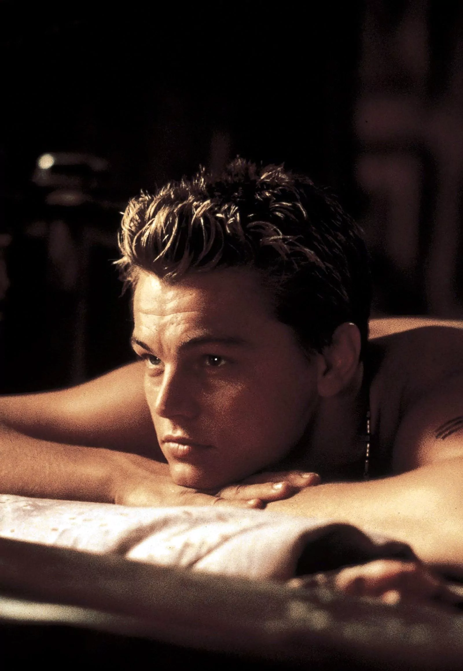 Leonardo DiCaprio in the film "The Beach", 1999