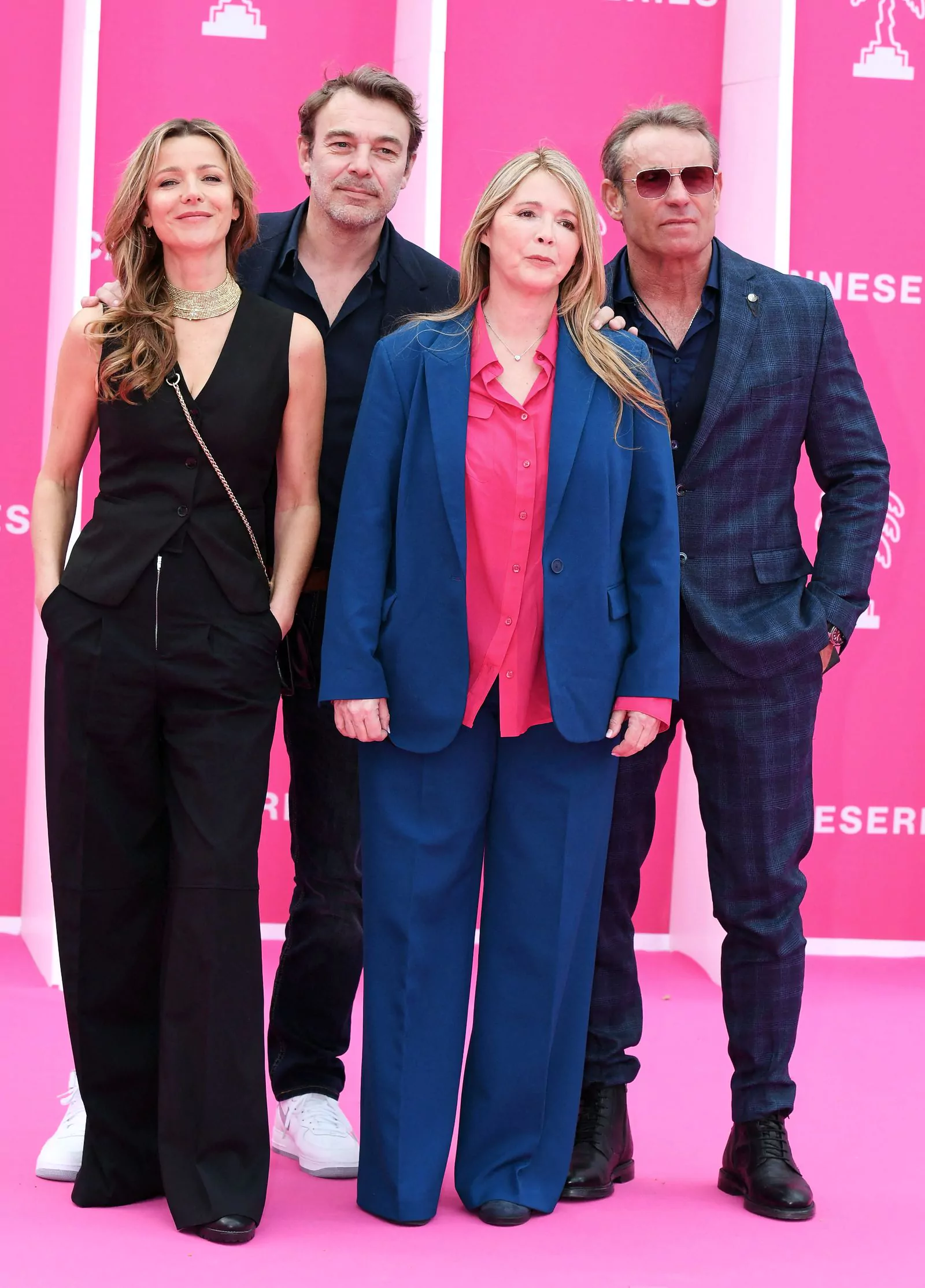 Laura Guibert, Patrick Pudebat, Hélène Rollet, Tom Schacht at the 6th Canneseries 2023 International Festival of Series in Cannes, April 14, 2023