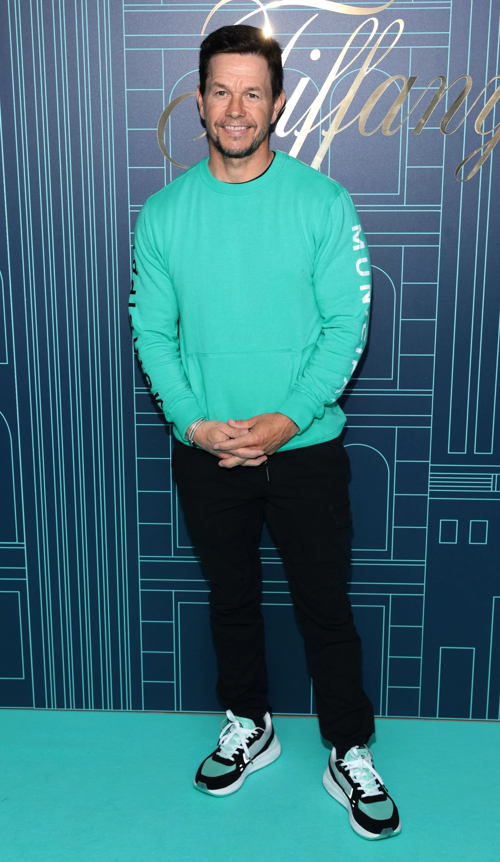 Mark Wahlberg at the Tiffany & Co. flagship store opening celebration.  in New York, April 27, 2023