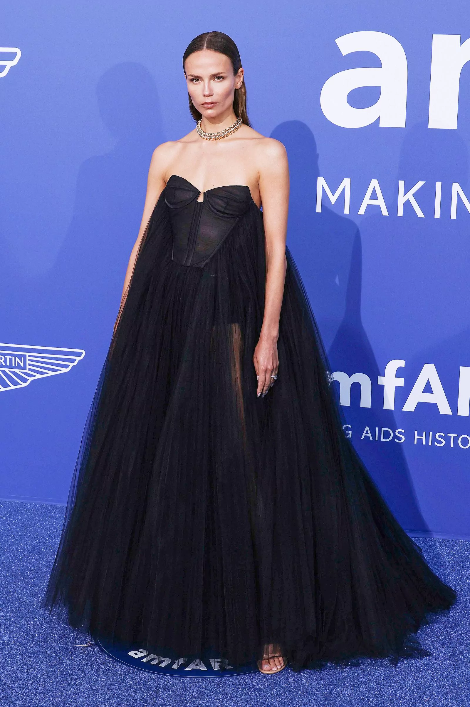 Natasha Poly in Givenchy Fall 2023, Tiffany & Co jewelry. at the amfAR gala dinner, May 25, 2023 Natasha Poly in Givenchy Fall 2023, Tiffany & Co jewelry. at the amfAR Gala Dinner in Cannes, May 25, 2023