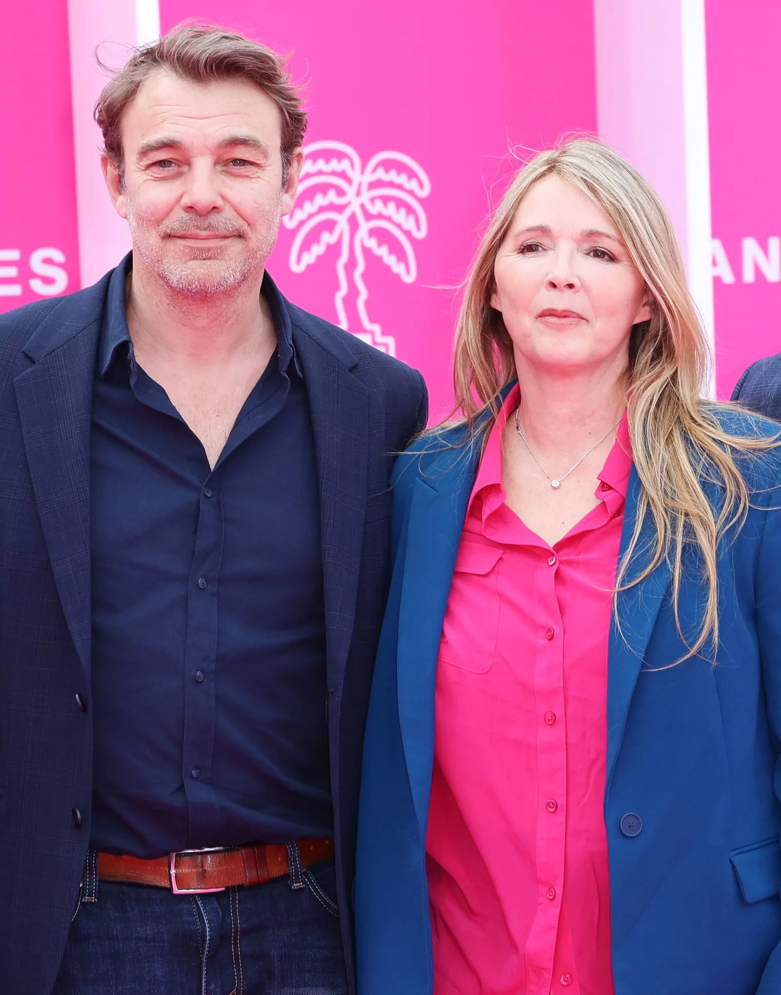 Patrick Pudebat and Hélène Rollet at the 6th Canneseries 2023 International Festival of Series in Cannes, April 14, 2023