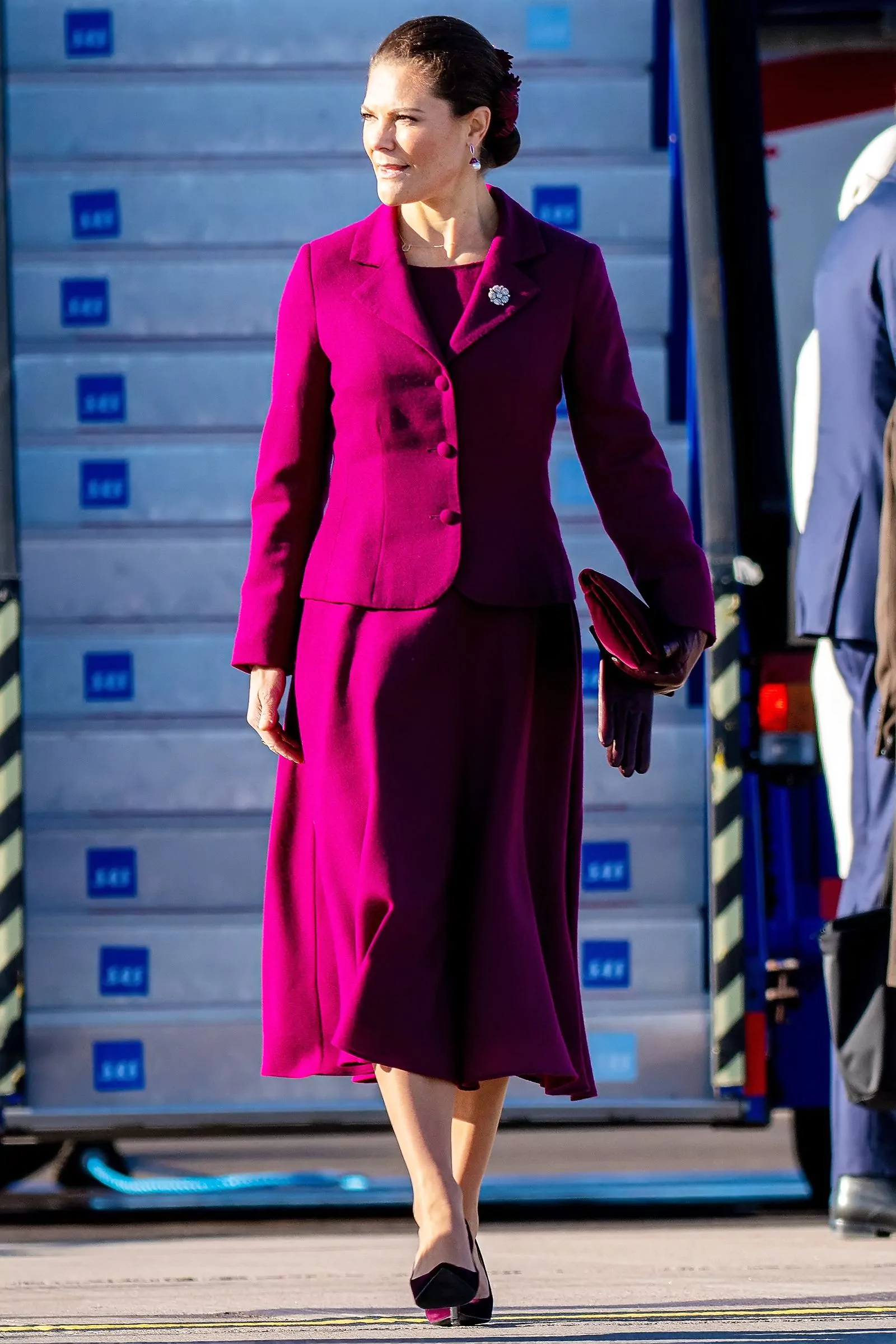 Princess Victoria at Stockholm Arlanda Airport, 11 October 2022