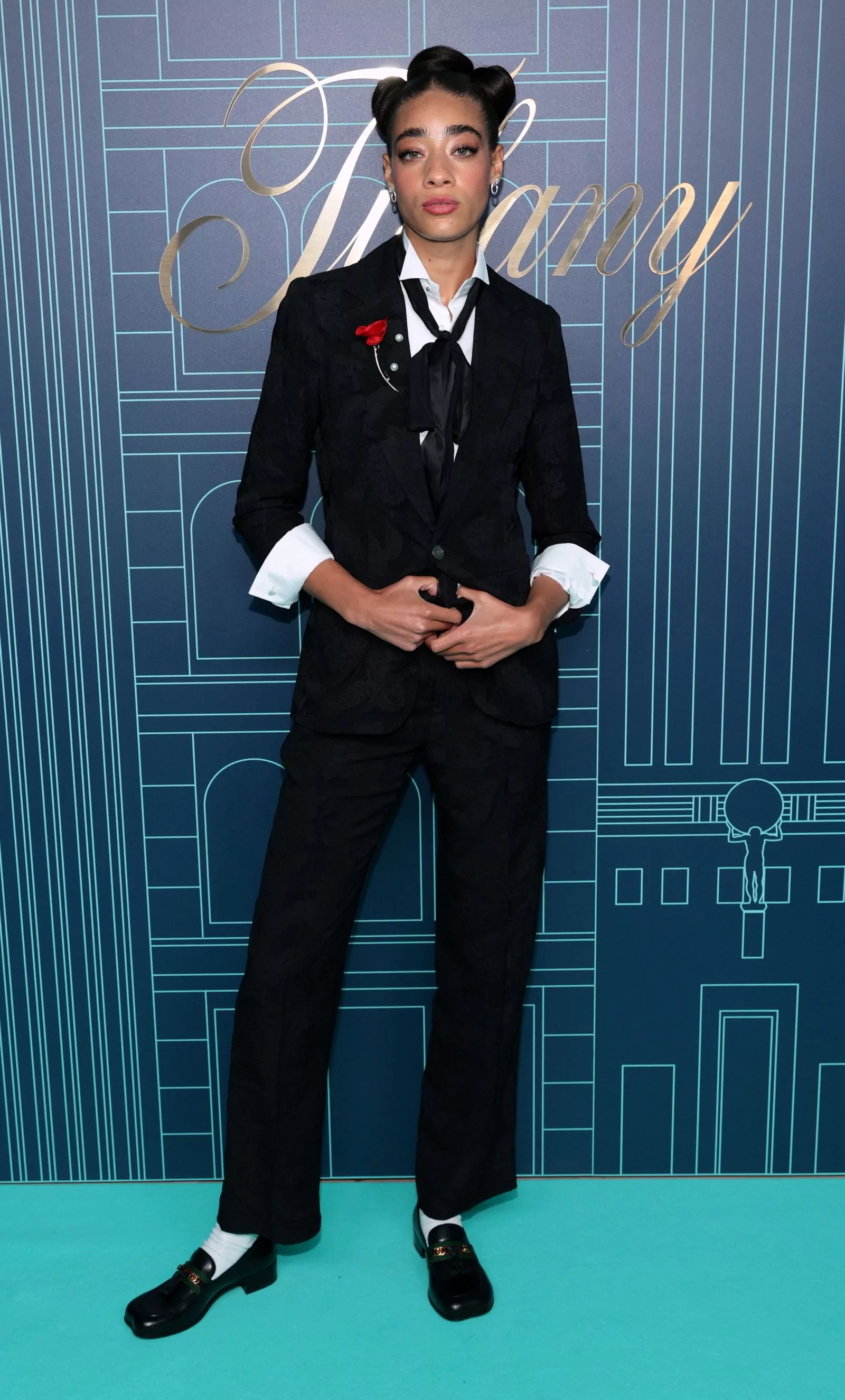 Raign Judge at the Tiffany & Co. flagship store opening celebration.  in New York, April 27, 2023