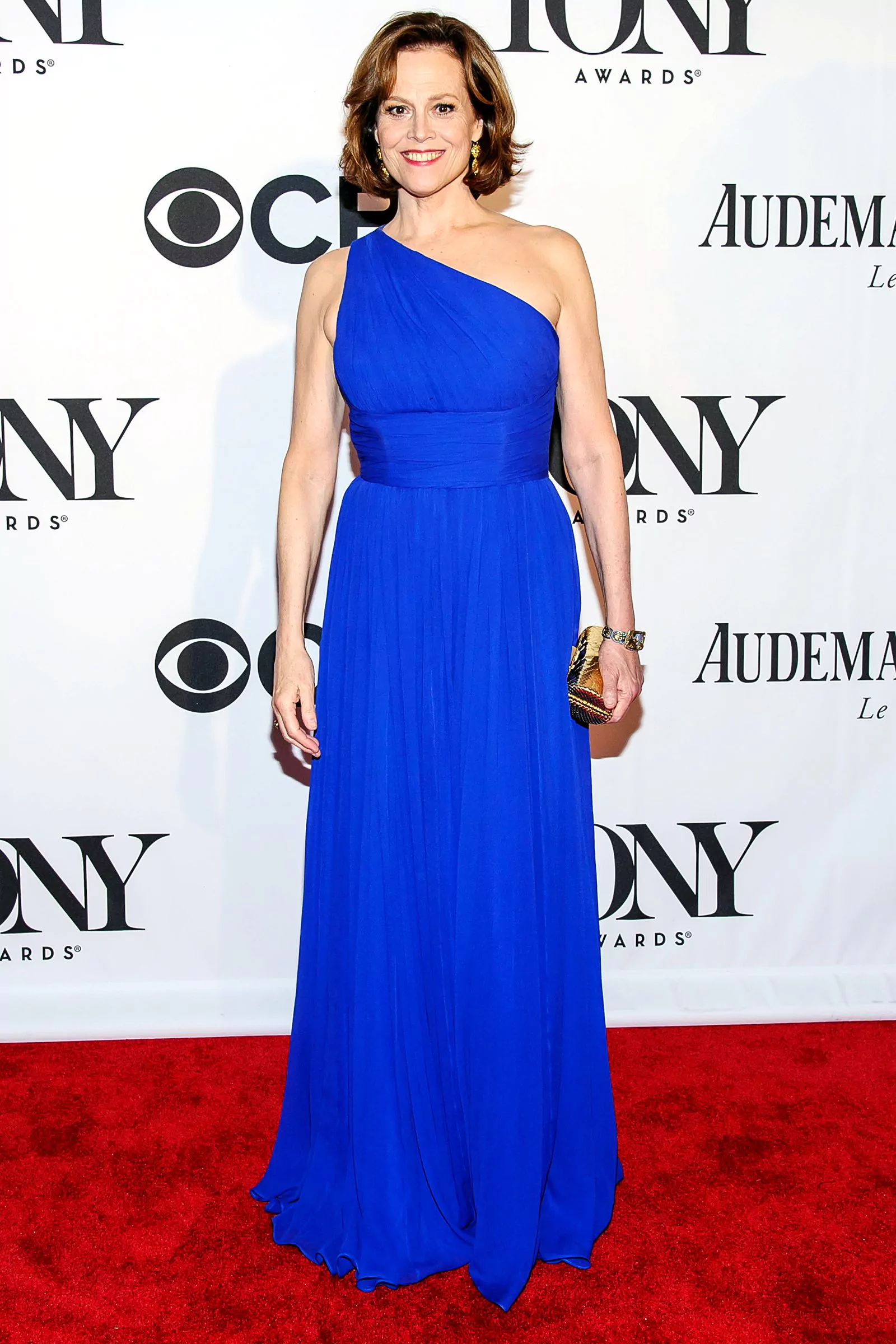 Sigourney Weaver at the 67th Annual Tony Awards in New York City on June 9, 2013.