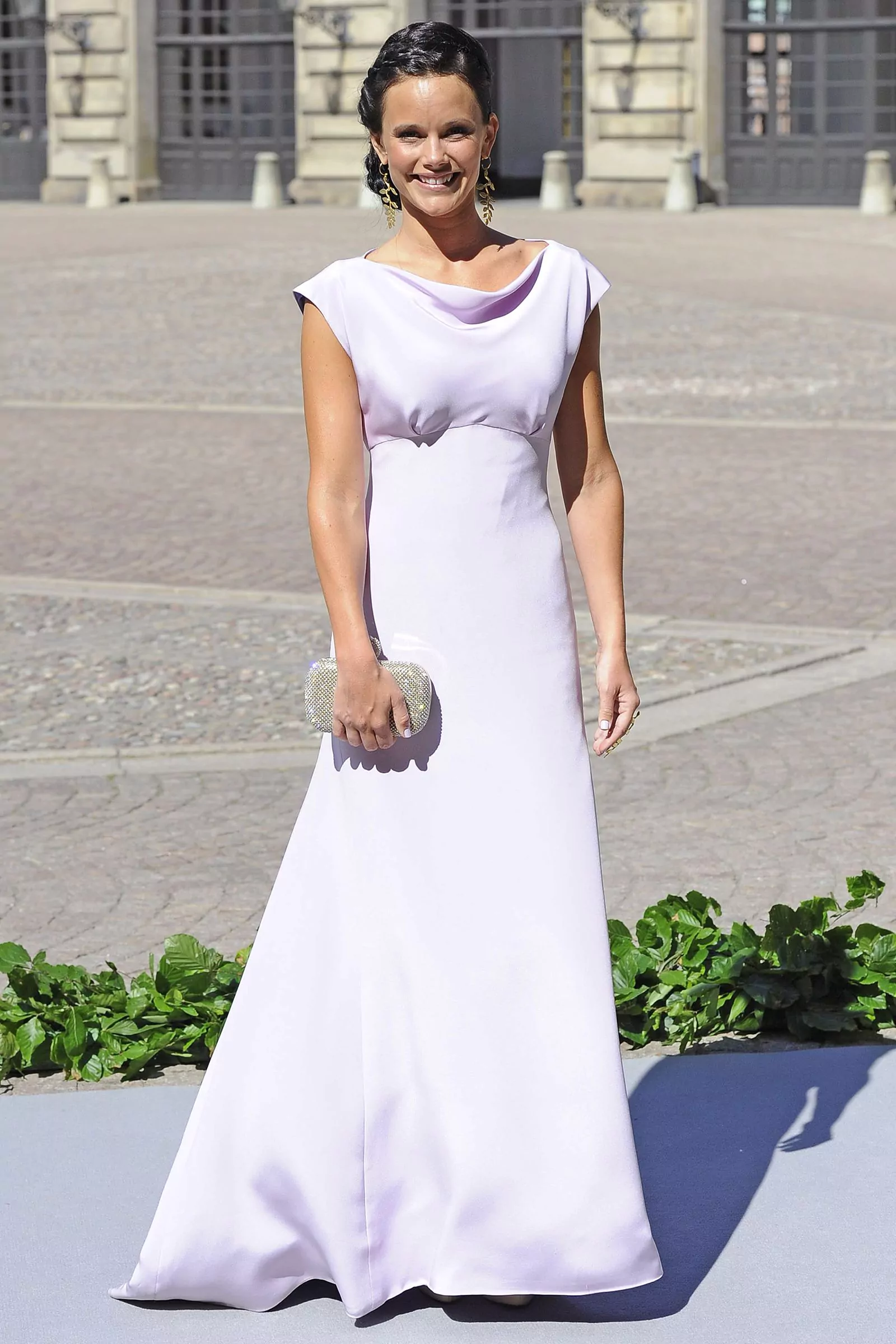 Sofia Hellqvist at the wedding of Princess Madeleine of Sweden and Christopher O'Neill at the Royal Palace in Stockholm, June 8, 2013.