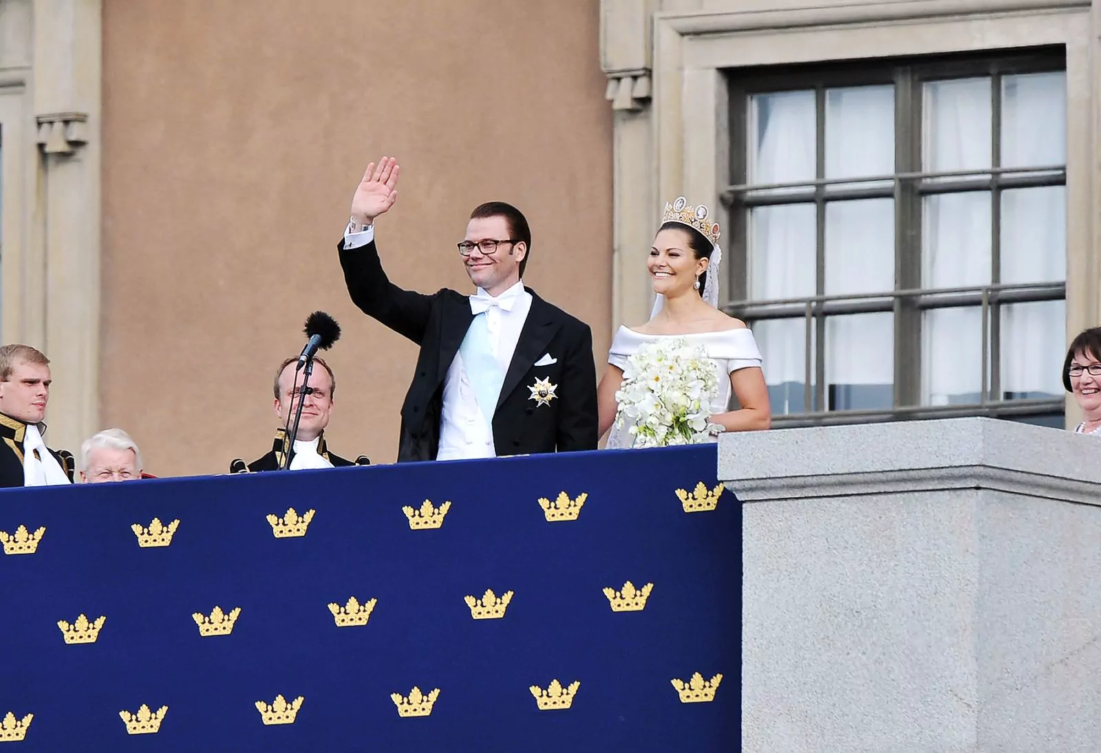 Wedding of Crown Princess Victoria and Daniel Westling at Storkyrkan Church, Stockholm, 19 June 2010