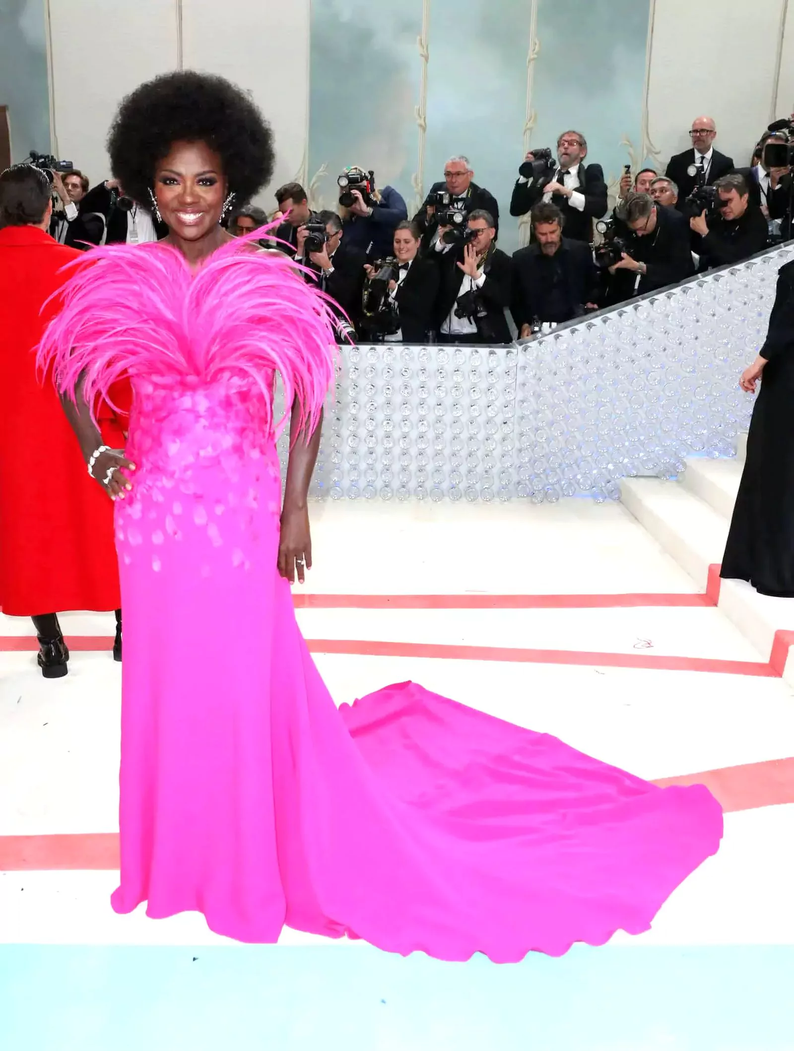Viola Davis at the 2023 Met Gala, photo 1 Viola Davis at the 2023 Met Gala Costume Institute, May 1, 2023, photo 1