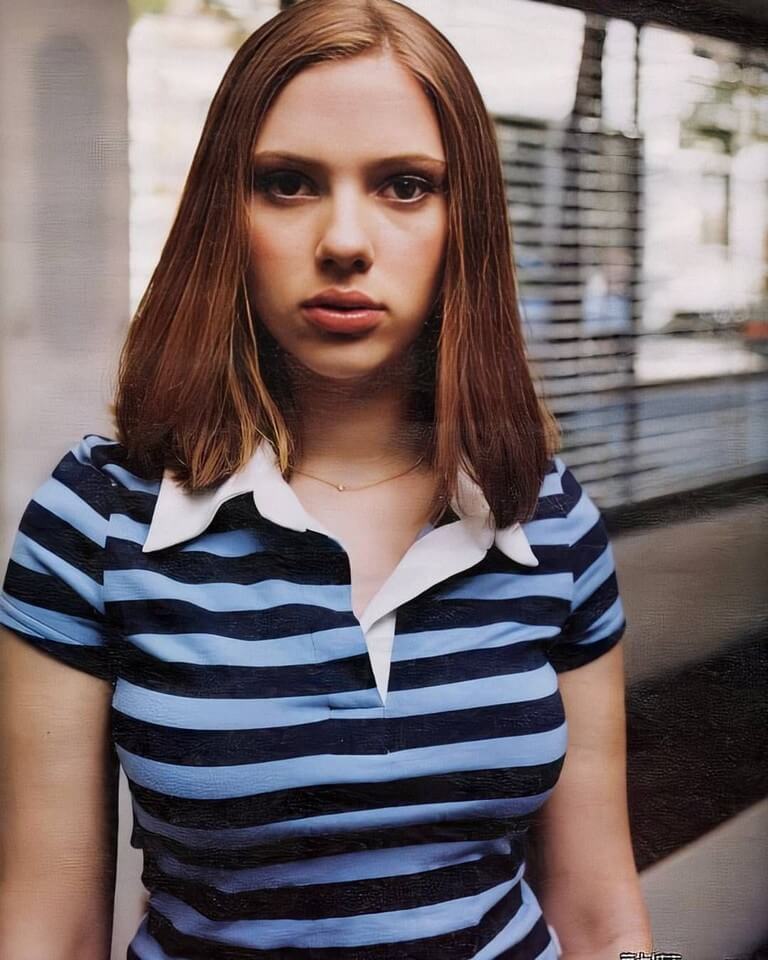 Young Scarlett Johansson: photos and unknown interviews